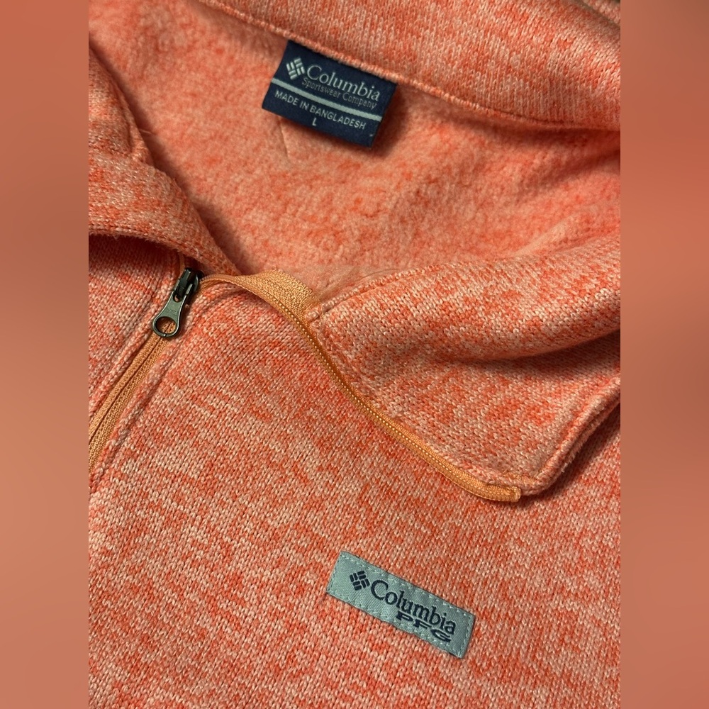 Columbia NWOT Women’s PFG Reel Cozy Quarter Zip Pullover-Large